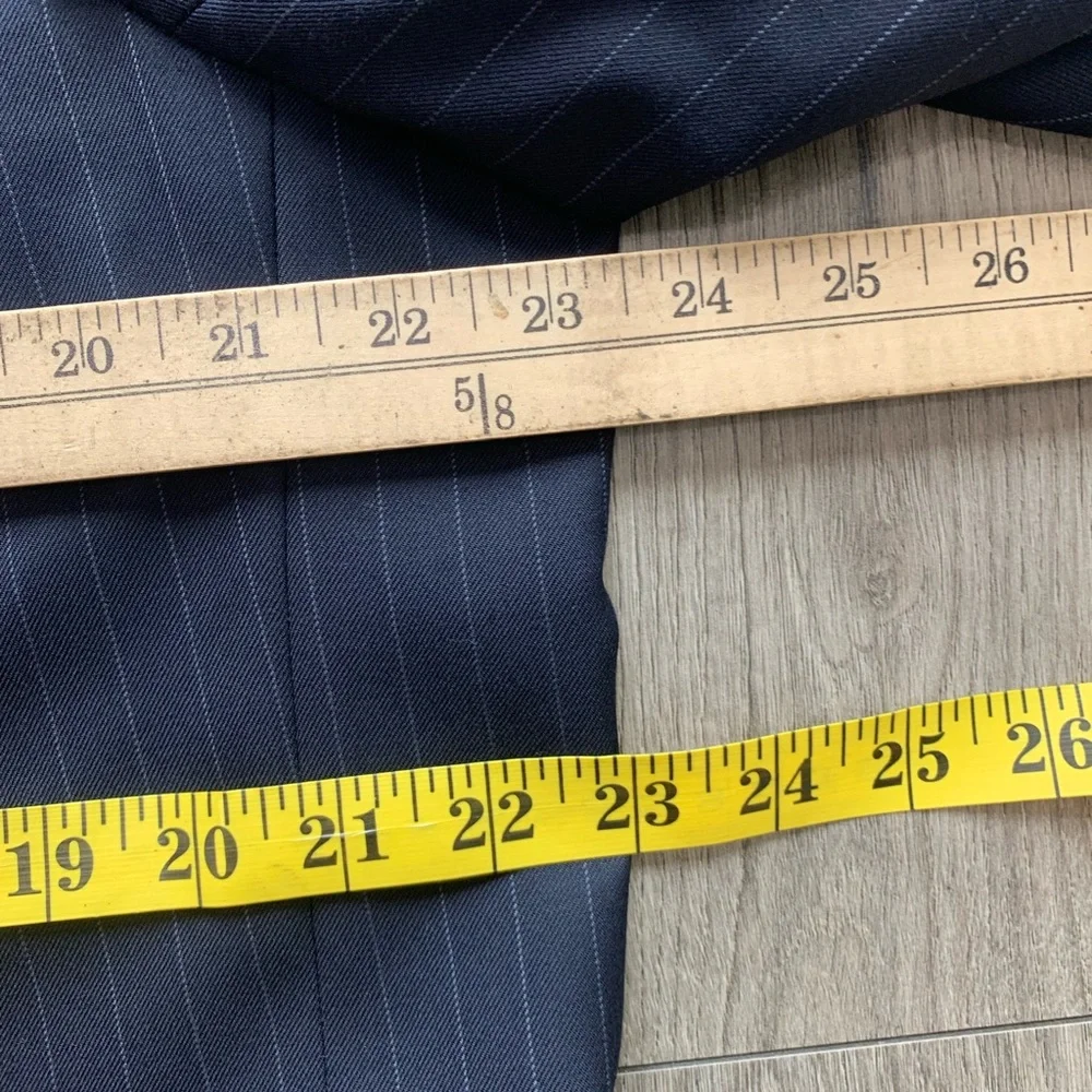 Paul Stuart Stuart IIl Silky Powder‎ Water Resistant Wool Sport Coat Jacket 48L
